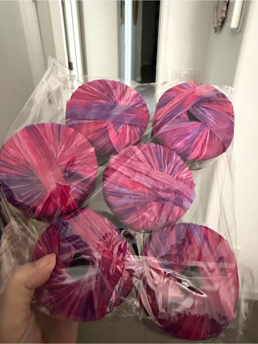 Jungle Yarn skeins -